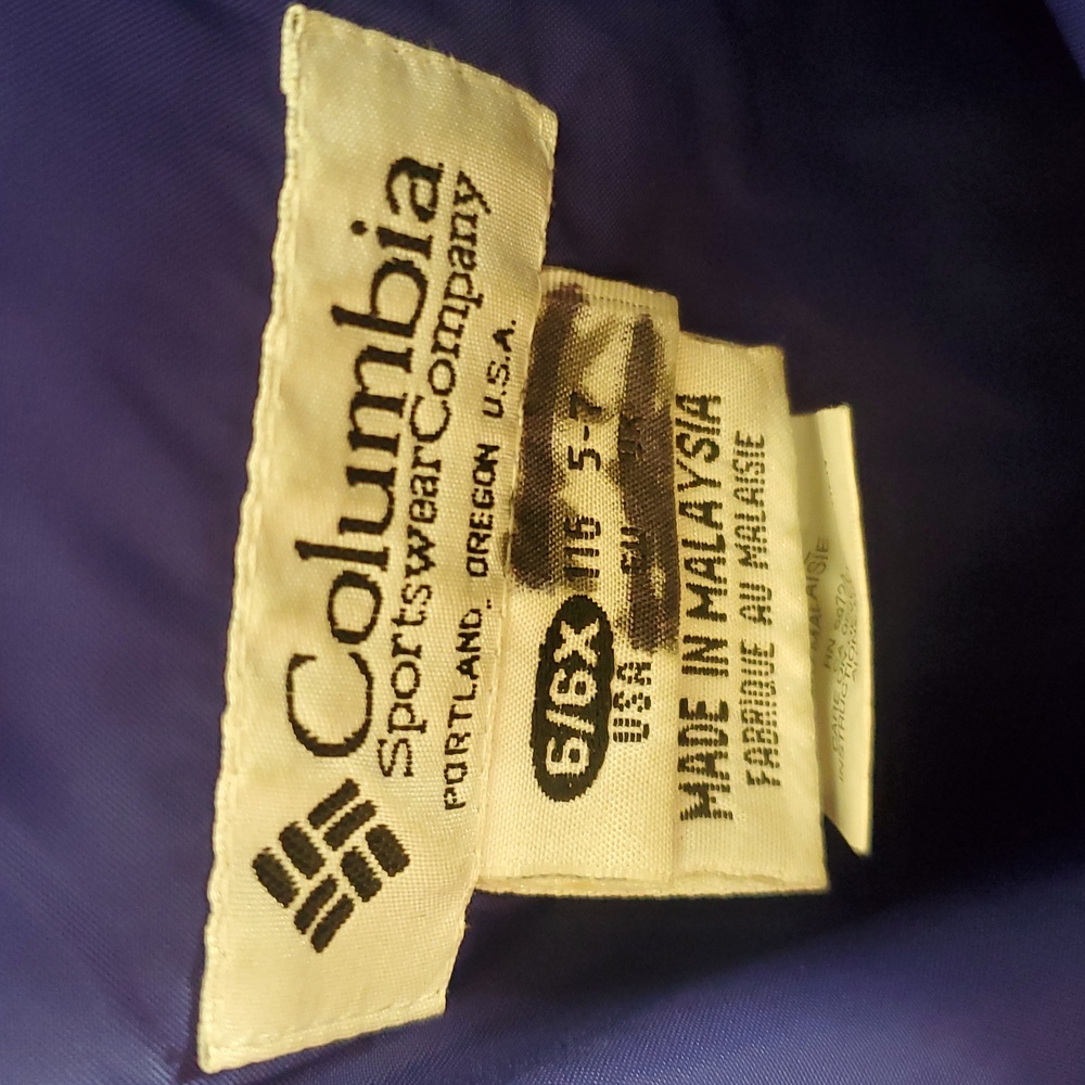 Columbia Kids Blue Jacket and matching ski pants - Picture 5 of 7